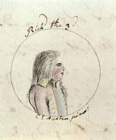 Portrait of Richard III (1452-85) c.1790 by Cassandra Austen